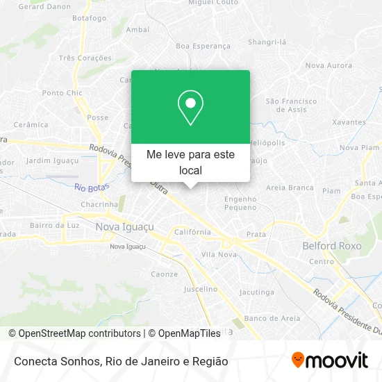 Conecta Sonhos mapa