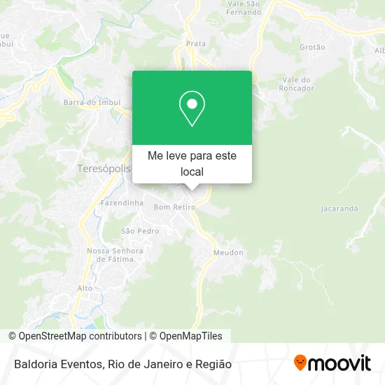 Baldoria Eventos mapa