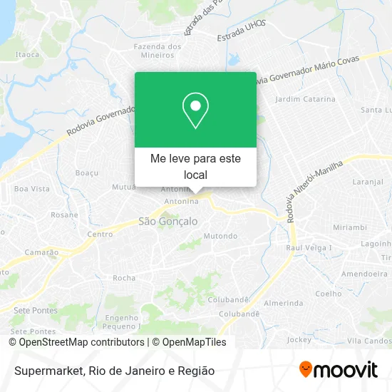 Supermarket mapa