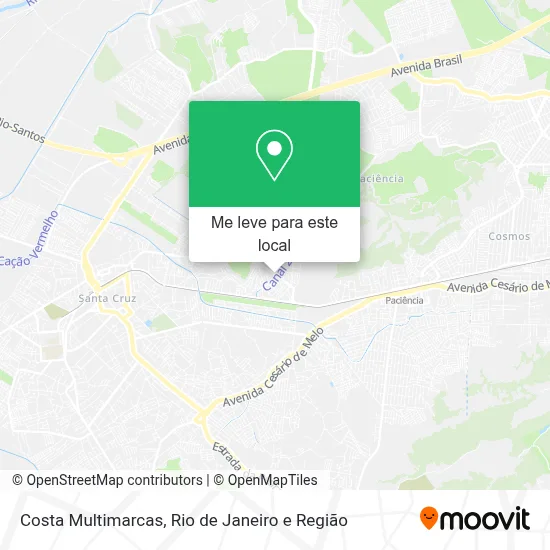 Costa Multimarcas mapa