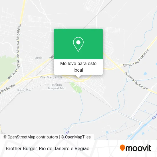 Brother Burger mapa