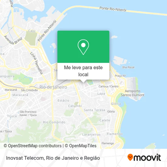 Inovsat Telecom mapa