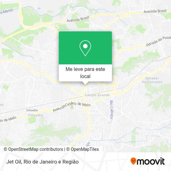 Jet Oil mapa