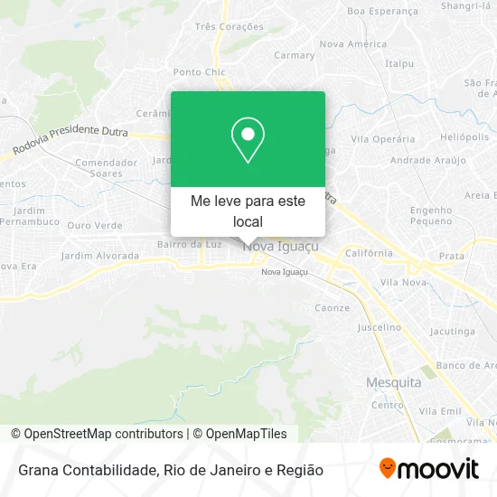 Grana Contabilidade mapa