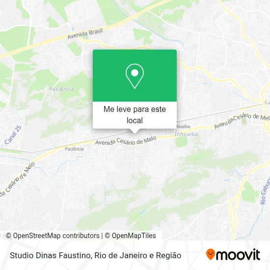 Studio Dinas Faustino mapa