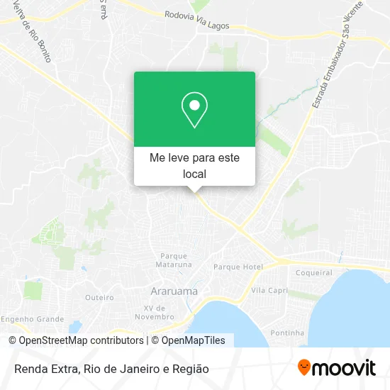 Renda Extra mapa