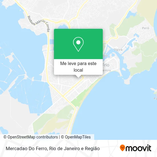 Mercadao Do Ferro mapa