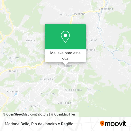 Mariane Bello mapa