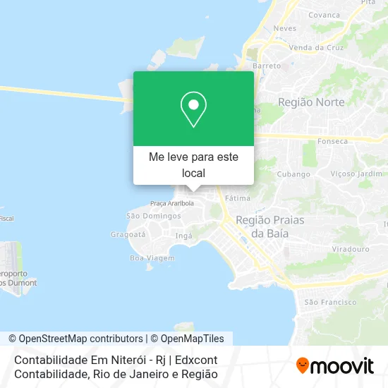 Contabilidade Em Niterói - Rj | Edxcont Contabilidade mapa