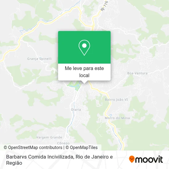 Barbarvs Comida Incivilizada mapa