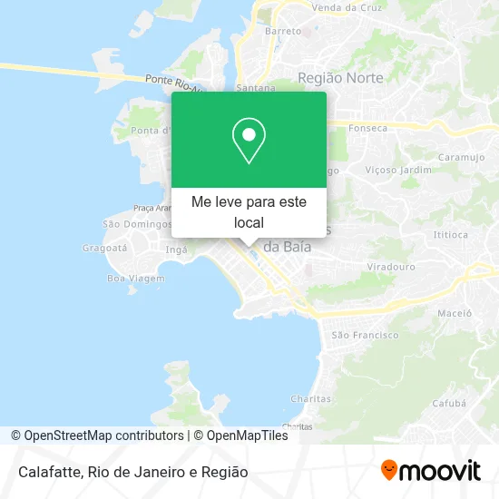 Calafatte mapa
