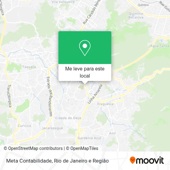 Meta Contabilidade mapa