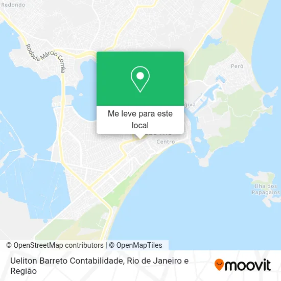 Ueliton Barreto Contabilidade mapa