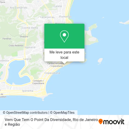 Vem Que Tem O Point Da Diversidade mapa