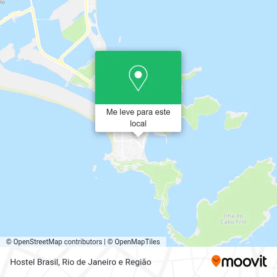 Hostel Brasil mapa