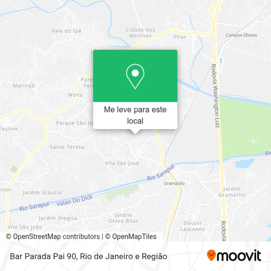 Bar Parada Pai 90 mapa
