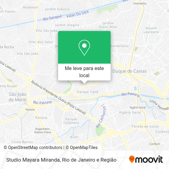 Studio Mayara Miranda mapa