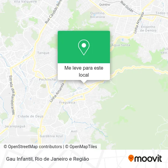 Gau Infantil mapa