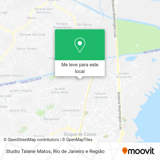 Studio Taiane Matos mapa