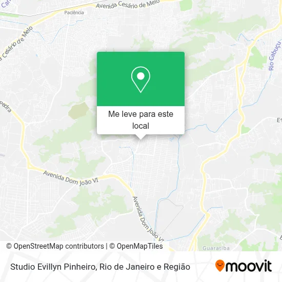 Studio Evillyn Pinheiro mapa