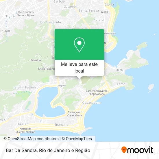 Bar Da Sandra mapa
