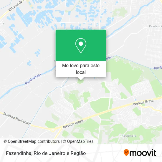 Fazendinha mapa