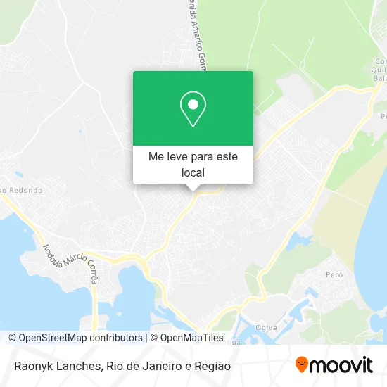 Raonyk Lanches mapa