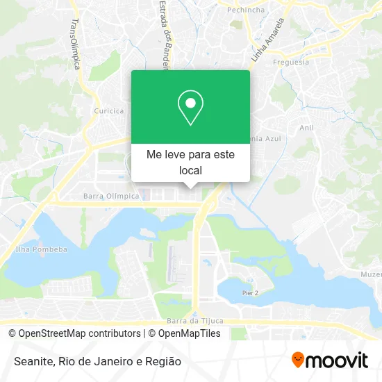 Seanite mapa