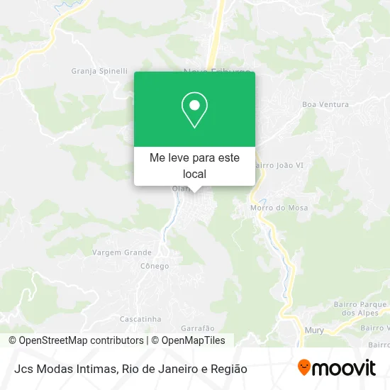 Jcs Modas Intimas mapa