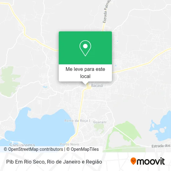 Pib Em Rio Seco mapa