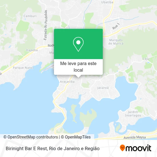 Birinight Bar E Rest mapa