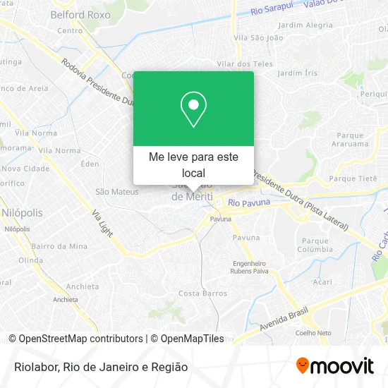 Riolabor mapa