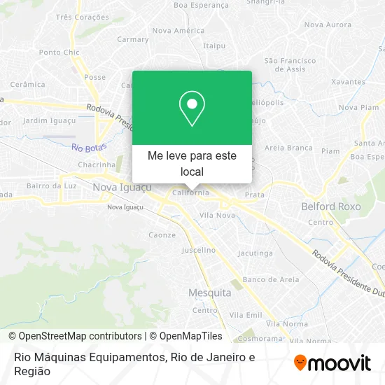 Rio Máquinas Equipamentos mapa