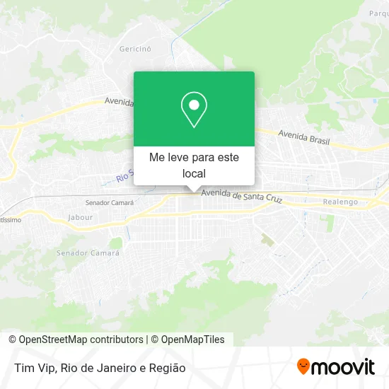 Tim Vip mapa