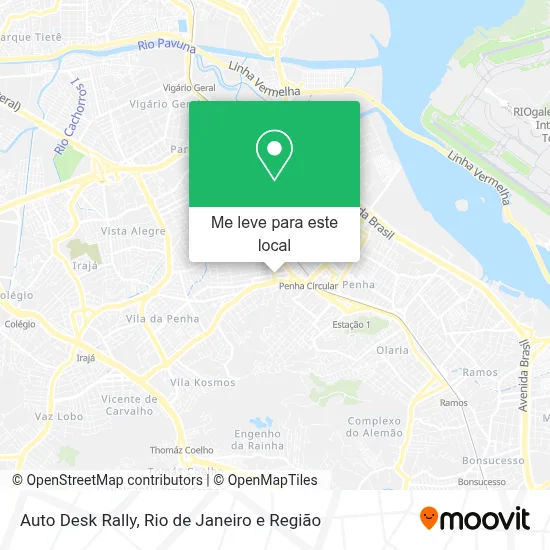 Auto Desk Rally mapa