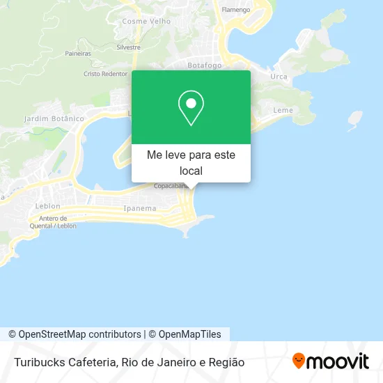 Turibucks Cafeteria mapa
