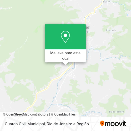Guarda Civil Municipal mapa
