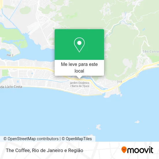 The Coffee mapa