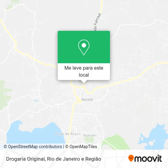 Drogaria Original mapa