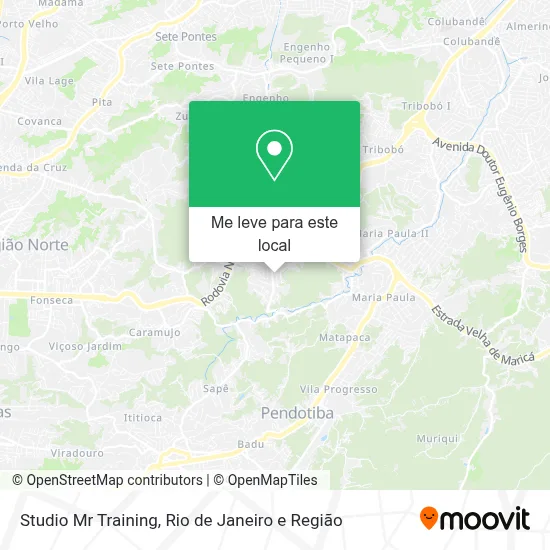 Studio Mr Training mapa