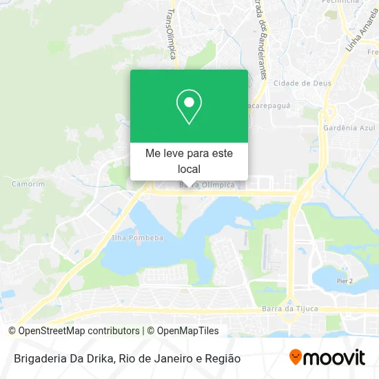 Brigaderia Da Drika mapa