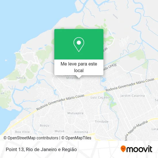 Point 13 mapa