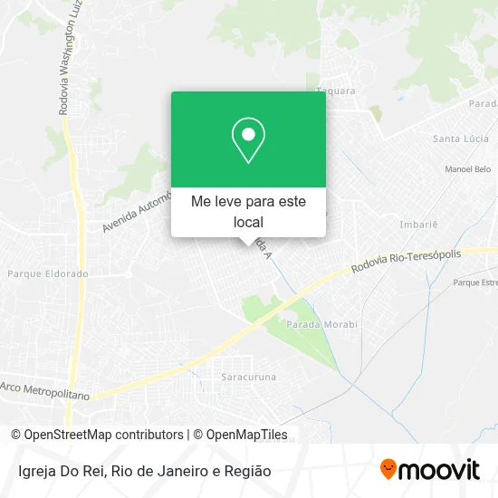 Igreja Do Rei mapa
