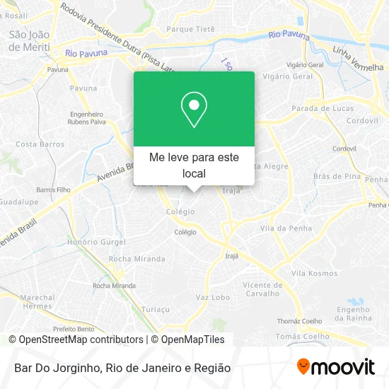 Bar Do Jorginho mapa