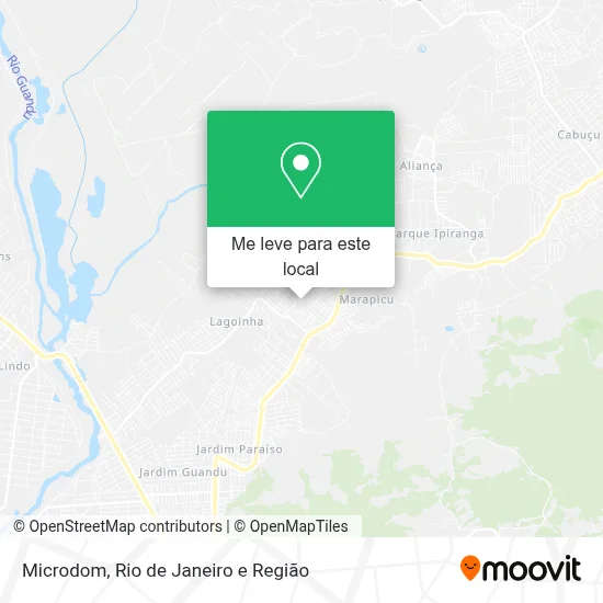 Microdom mapa