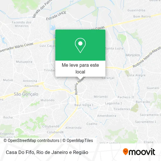 Casa Do Fifo mapa