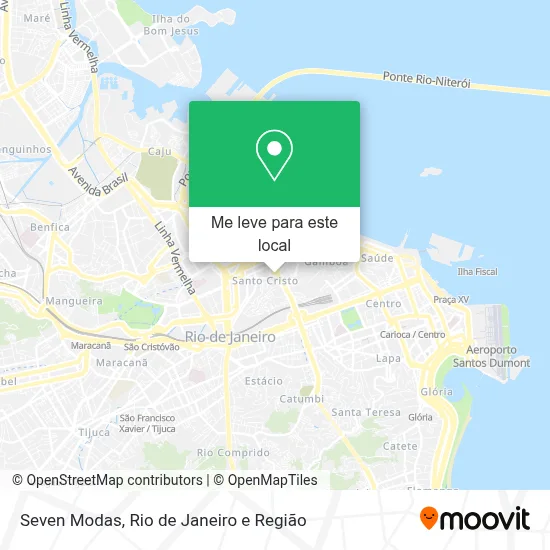 Seven Modas mapa