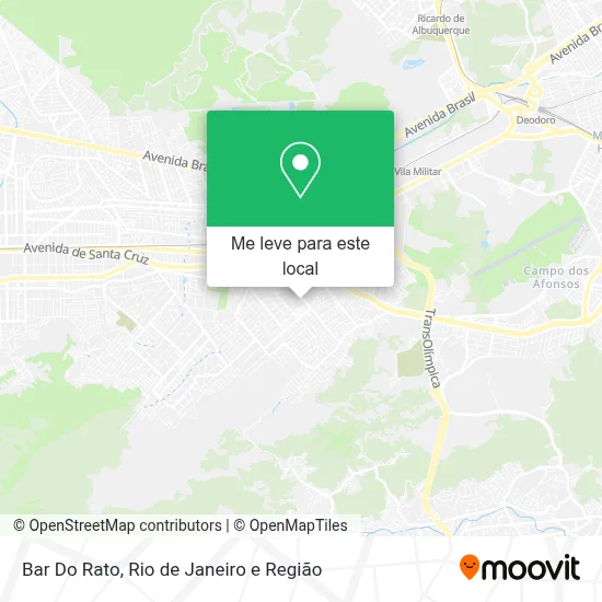 Bar Do Rato mapa