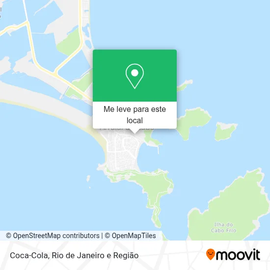 Coca-Cola mapa