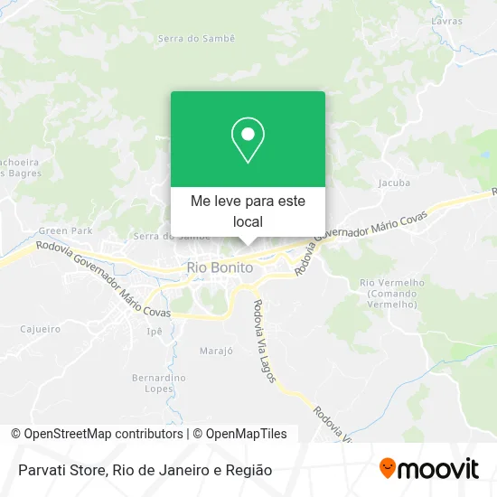 Parvati Store mapa